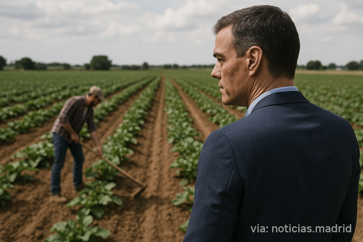 Pedro Sánchez subraya la urgencia del relevo generacional en la agricultura y propone asignar el 10% de la PAC a jóvenes agricultores