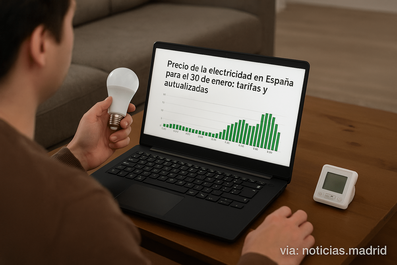 La tarifa del servicio eléctrico