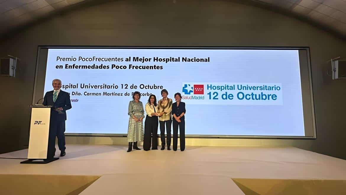 Premian al Hospital 12 de Octubre por su Dedicación a Enfermedades Minoritarias en Tiempo Récord