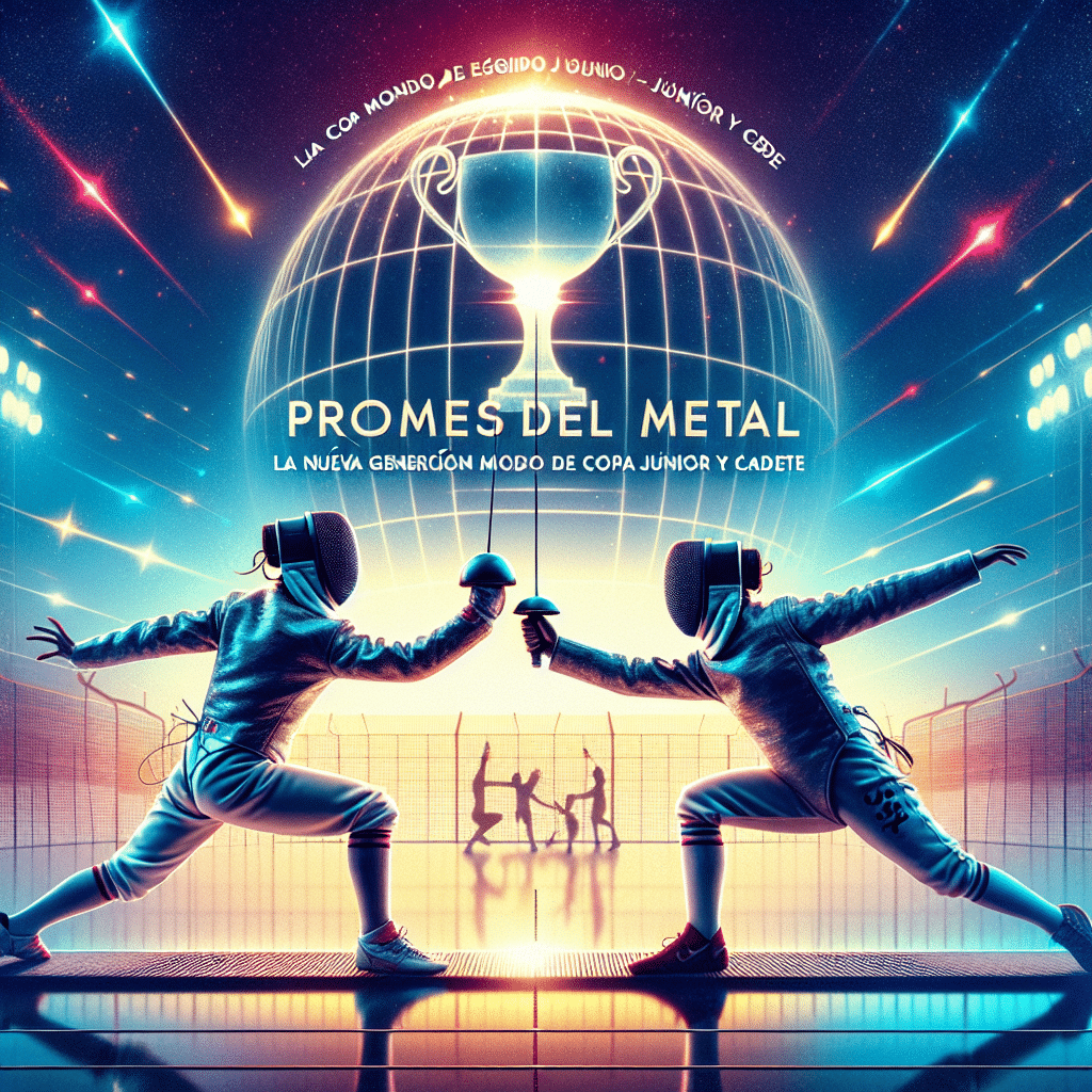 Promesas del Metal: La Nueva Generación Brilla en la Copa del Mundo de Esgrima Junior y Cadete