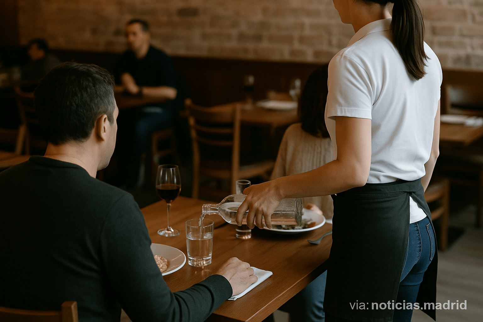 Restaurante multado con 8.000 euros por negar agua gratuita a los clientes