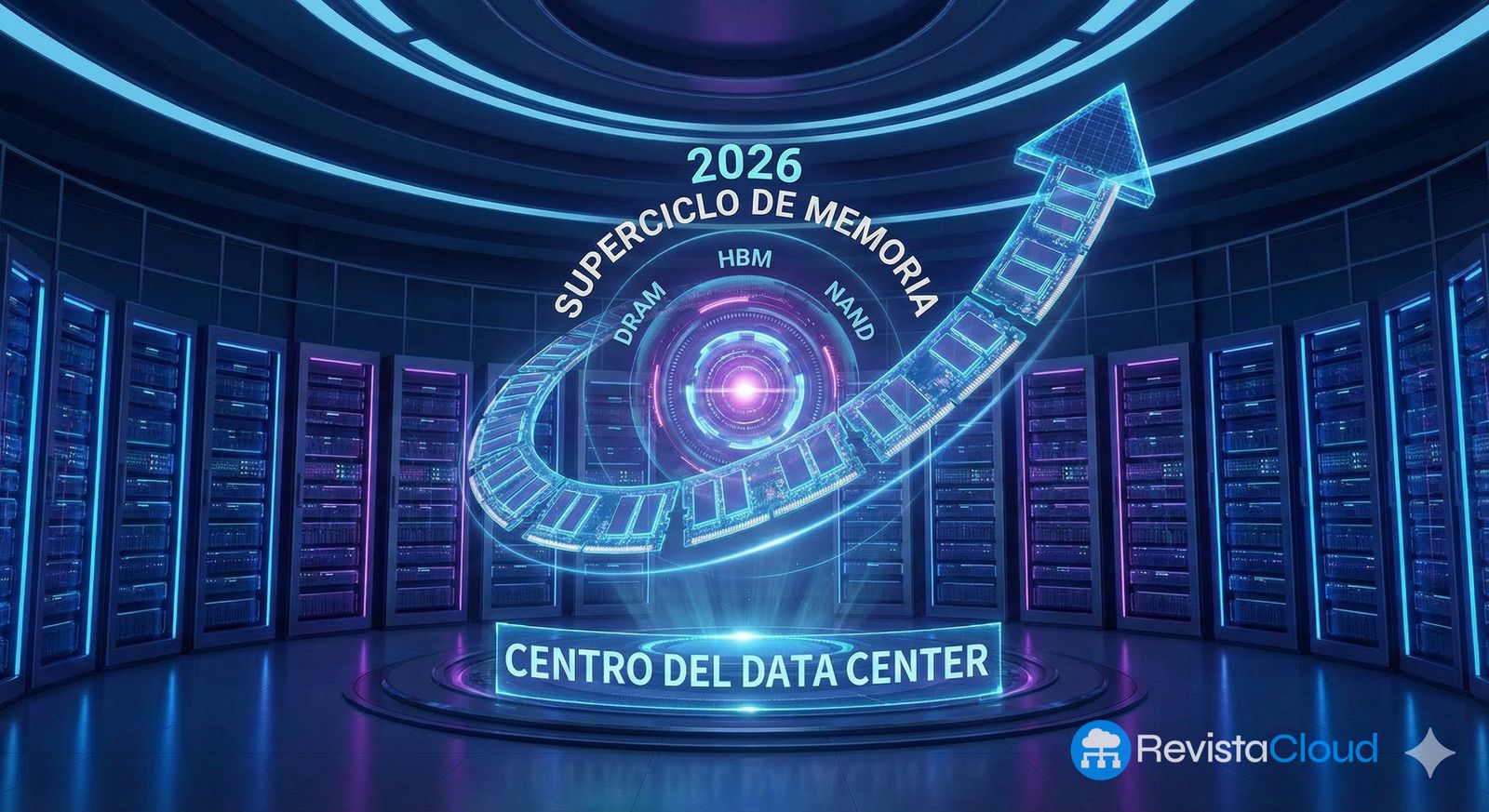 Revolución en el Centro de Datos en 2026: El Resurgir de DRAM, HBM y NAND en el ‘Superciclo’ de la Memoria