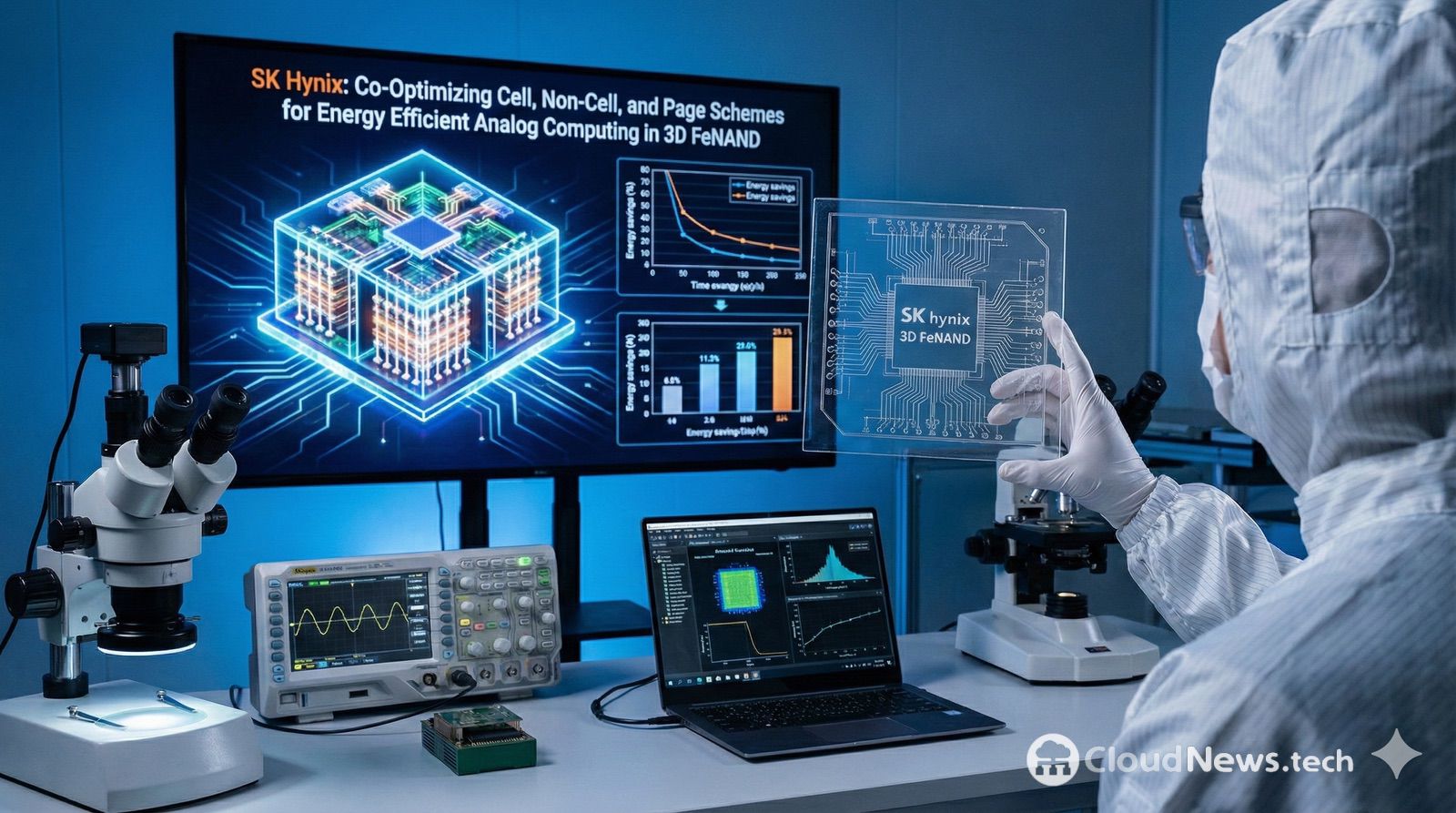 SK Hynix Impulsa la Innovación en Almacenamiento con PLC de 5 Bits, FeNAND 3D y Tecnología CTI Avanzada