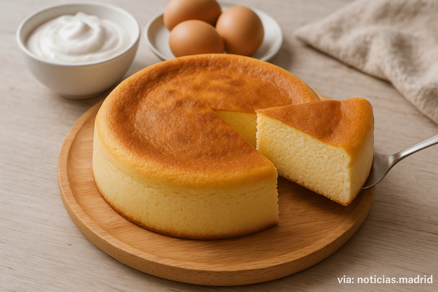 Sabor Japonés en Dos Ingredientes: Cheesecake de Yogur Irresistible
