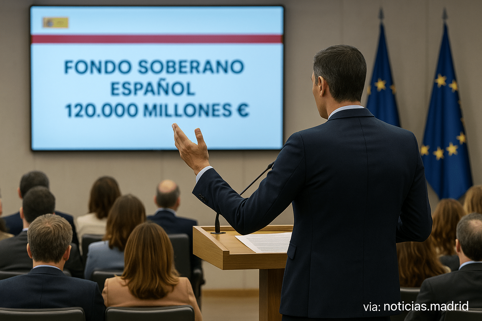 Sánchez revela un fondo soberano de 120.000 millones para sostener la inversión en España tras la finalización de las ayudas europeas