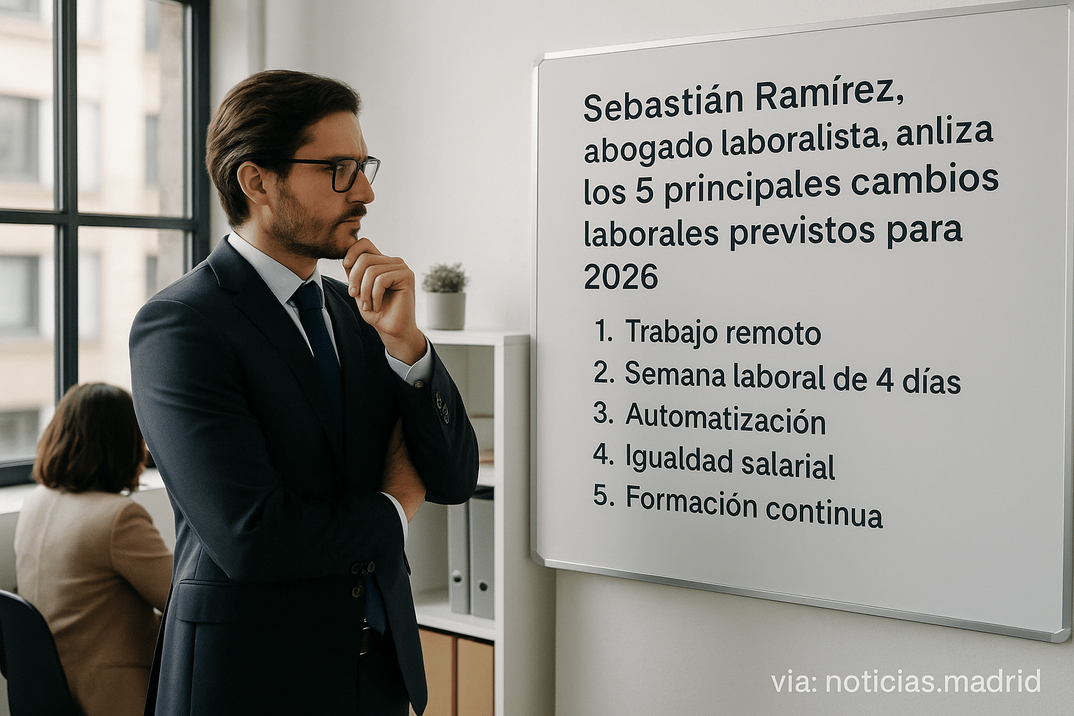 Sebastián Ramírez, abogado laboralista, analiza los 5 principales cambios laborales previstos para 2026