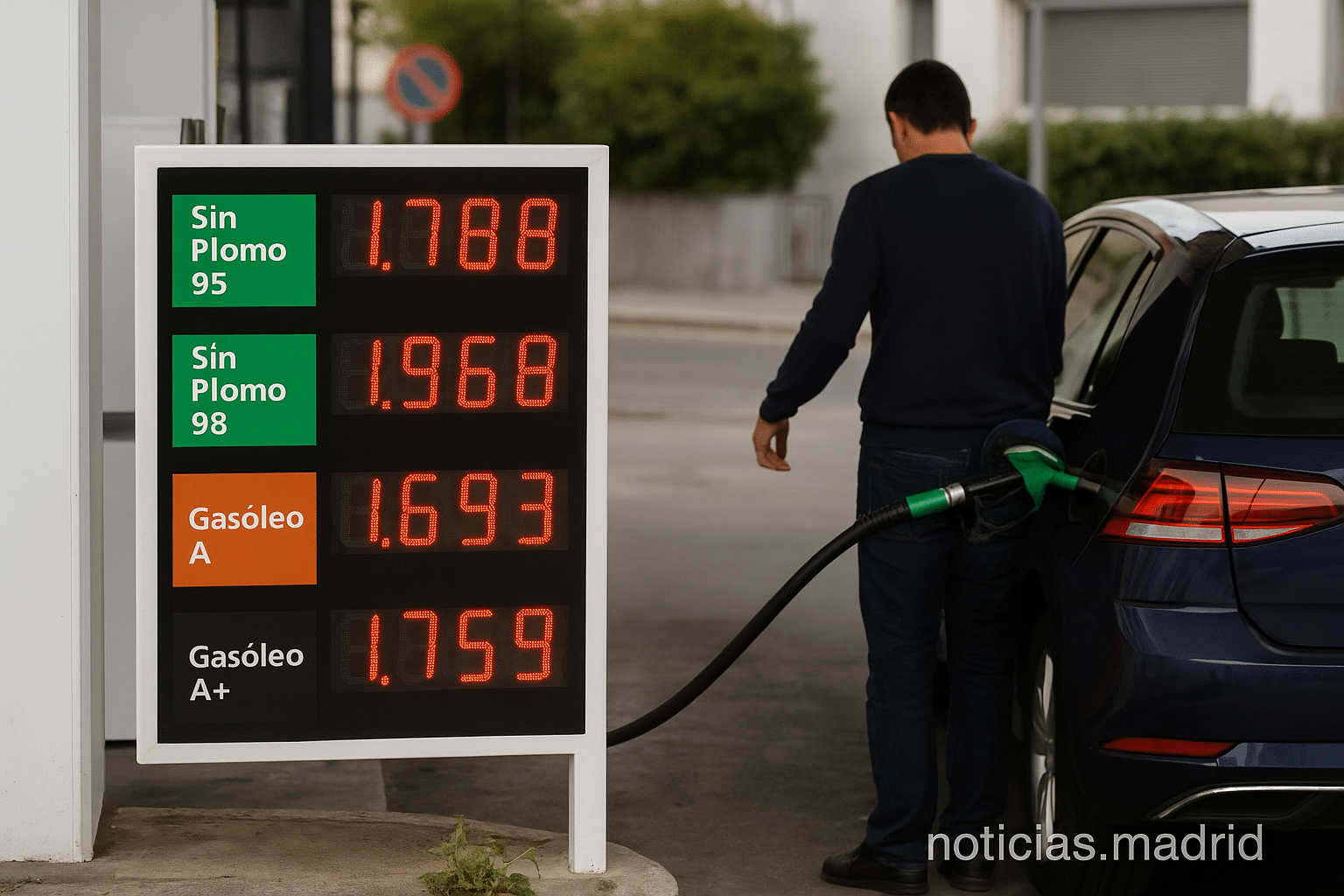 Tarifas de gasolina en España 2026: los niveles más altos y más bajos del día