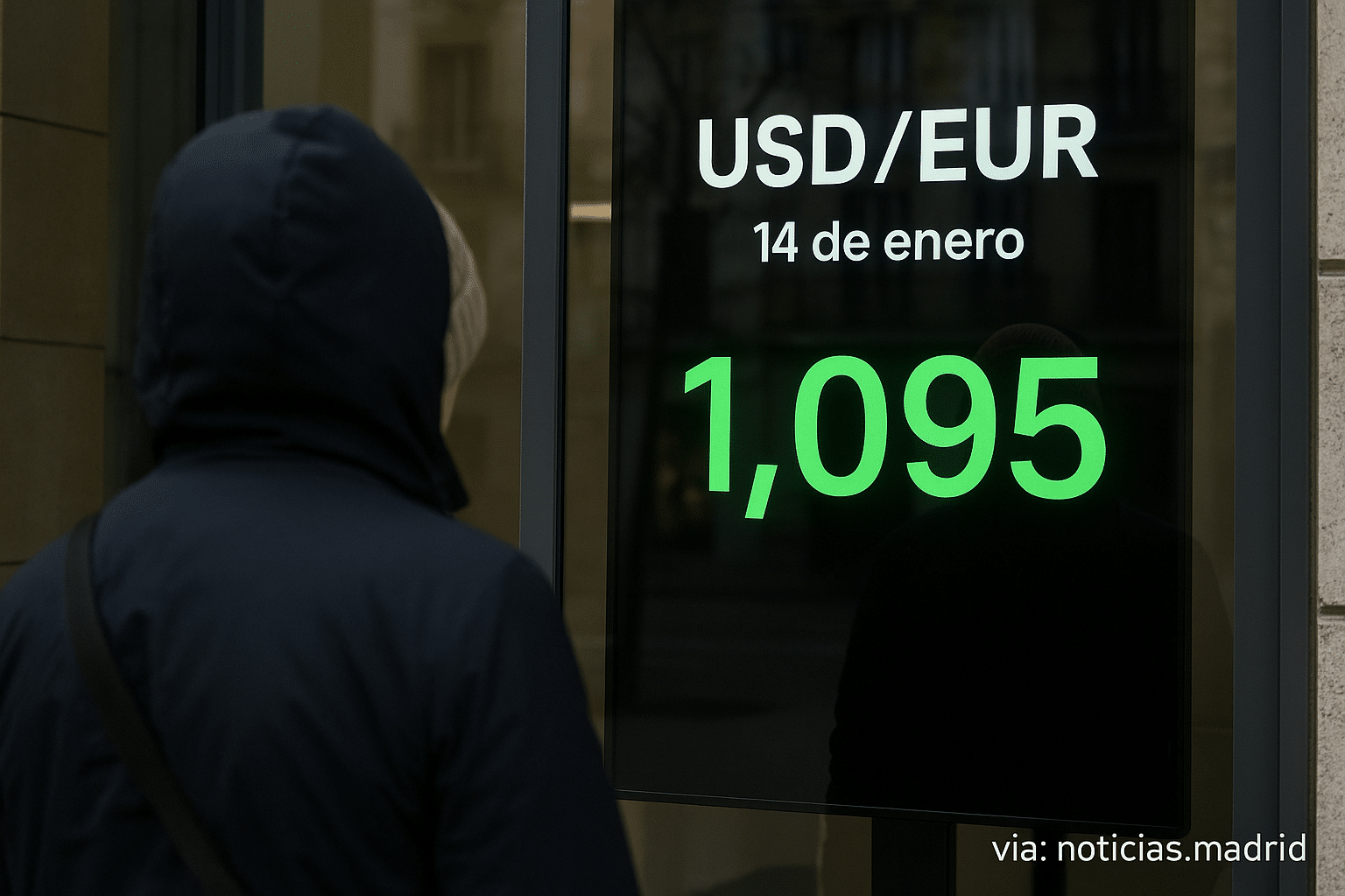 Tipo de cambio dólar-euro al 14 de enero: últimos movimientos y perspectivas