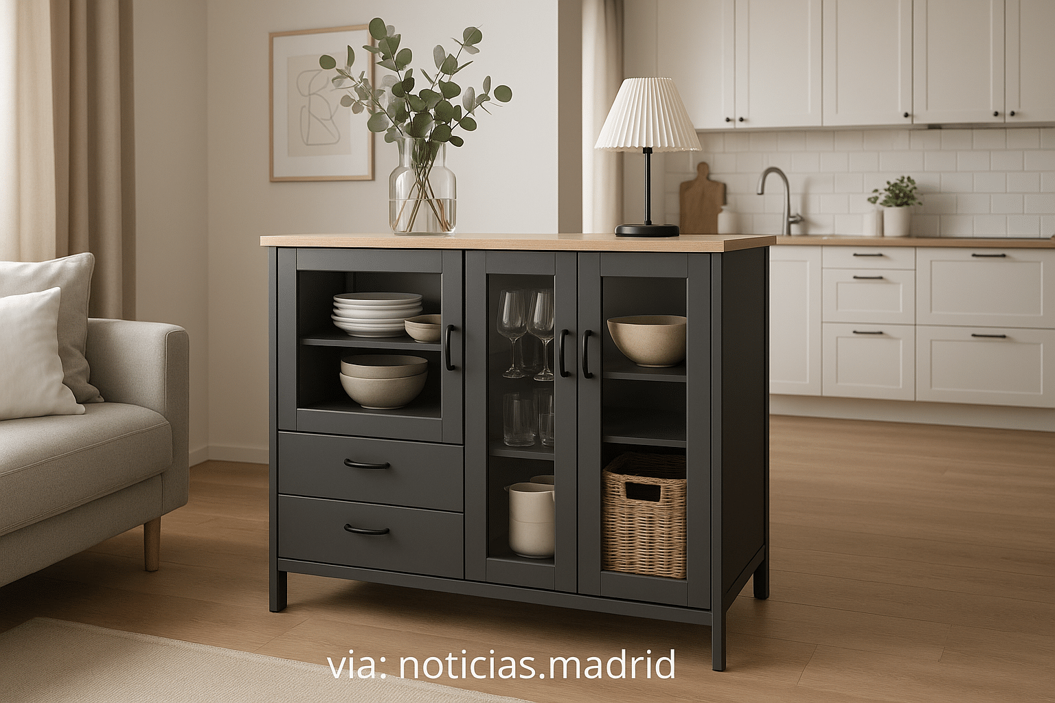 Transforma tu Hogar con el Mueble de Diseño Elegante y Multifuncional de Ikea para Cocinas y Salones