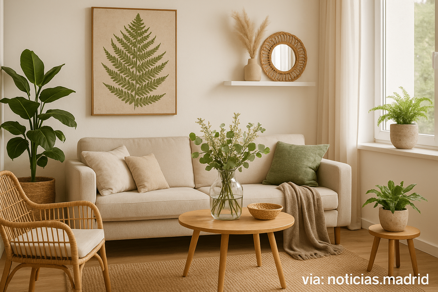 Transforma tu hogar con estos cinco métodos fáciles para incorporar la esencia de la naturaleza