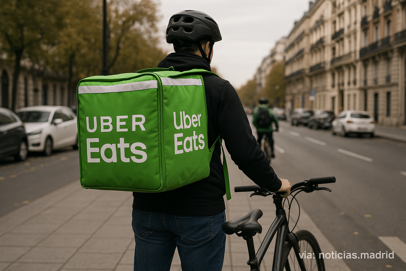 Uber Eats abandona la contratación de repartidores autónomos tras advertencias de la Inspección de Trabajo