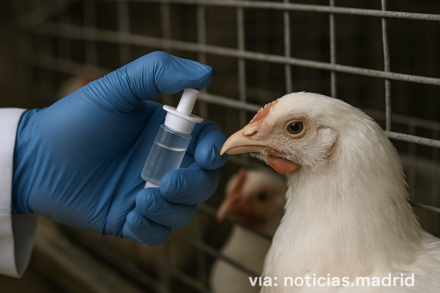 Una vacuna nasal experimental demuestra eficacia en la protección contra la gripe aviar en animales