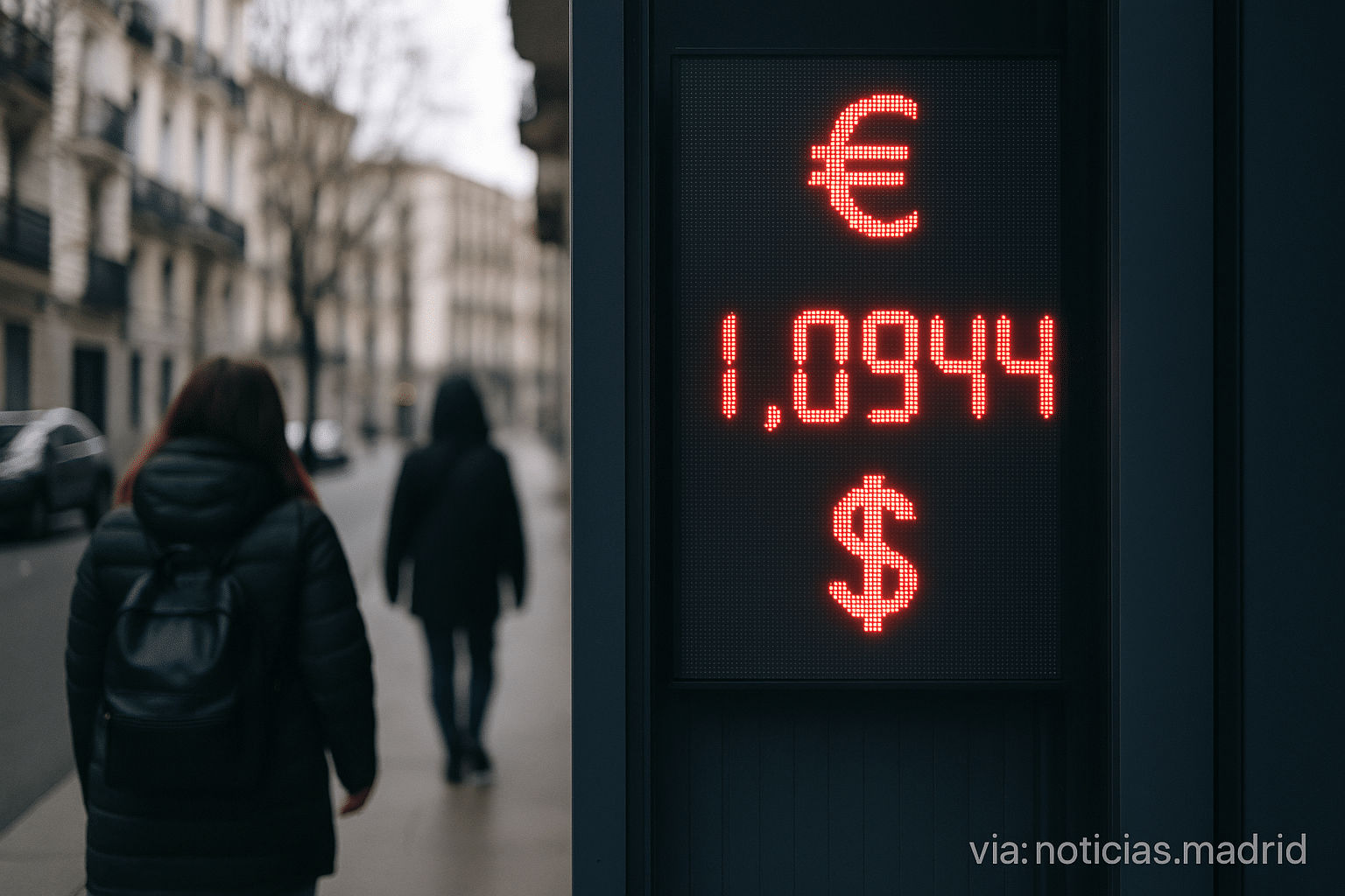 Valor del euro frente al dólar este 12 de enero