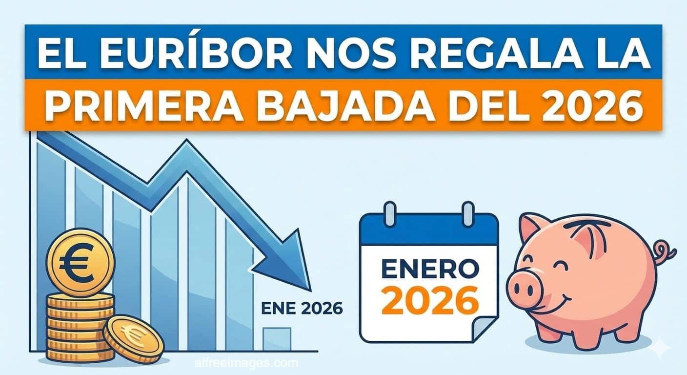 El euríbor estrena 2026 con un pequeño respiro y mira de reojo al BCE