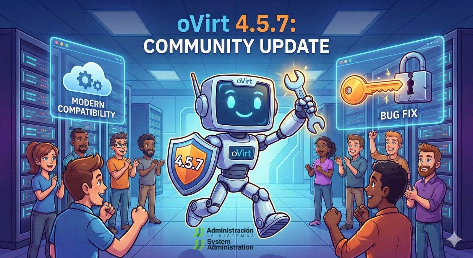 oVirt 4.5.7 Llega con Mejoras y Soluciones Clave, pero Proxmox Continúa Liderando el Camino