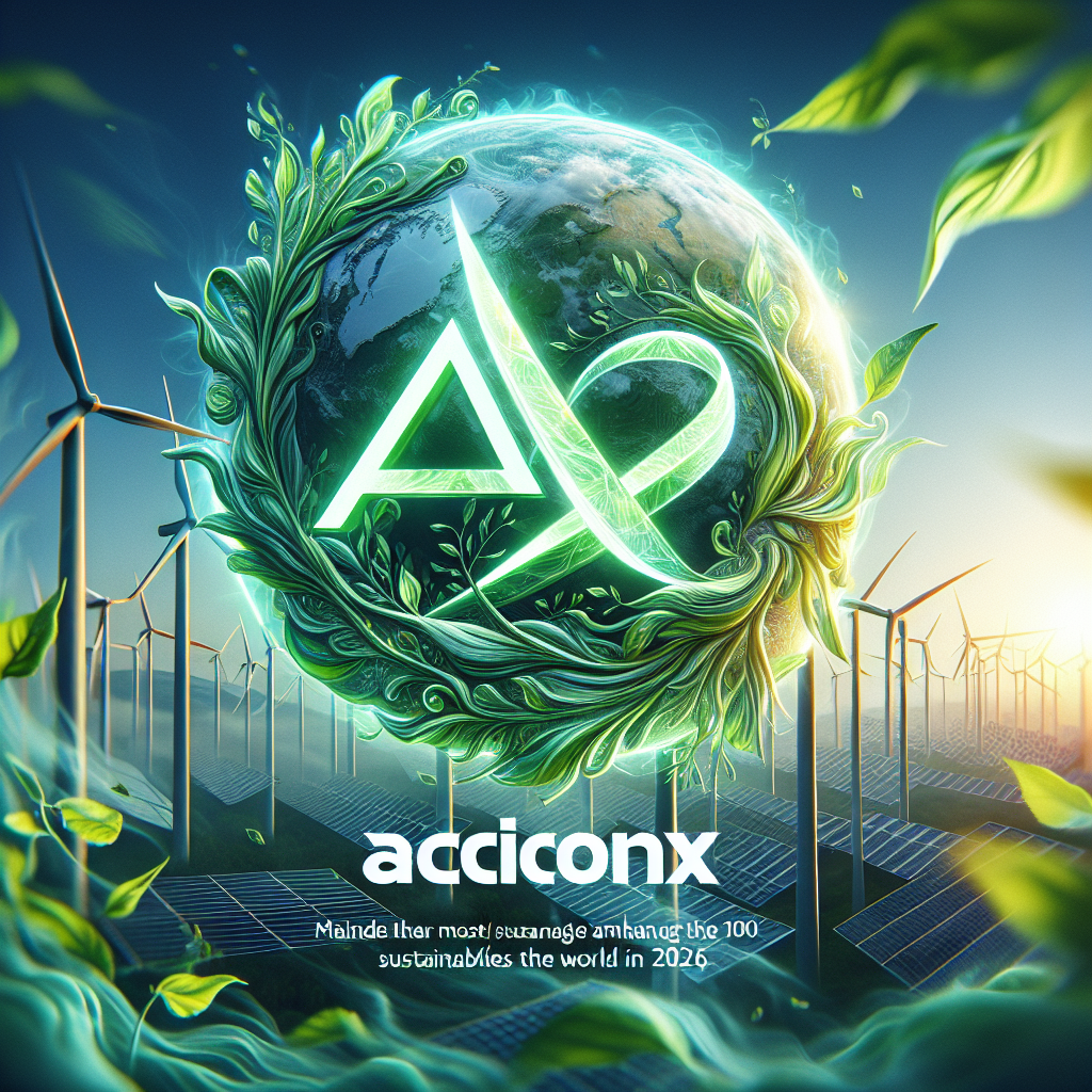 Acciona y Nordex mantienen su posición entre las 100 empresas más sostenibles del mundo en 2026
