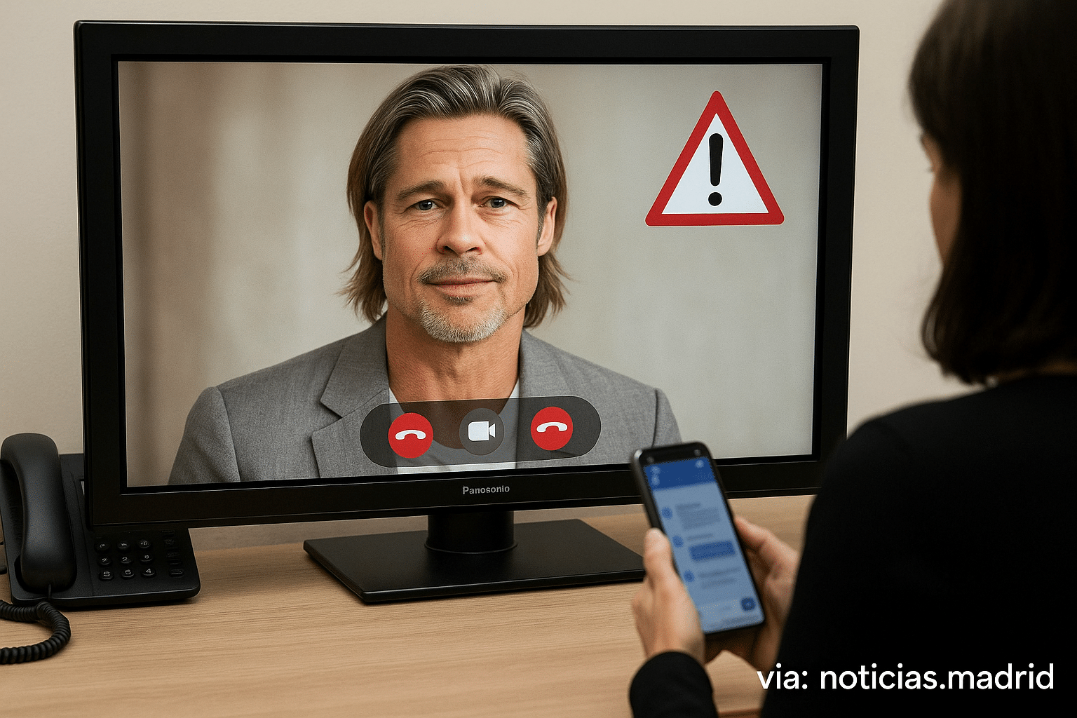 Alerta del Banco de España ante el aumento de estafas amorosas con inteligencia artificial fingiendo ser Brad Pitt