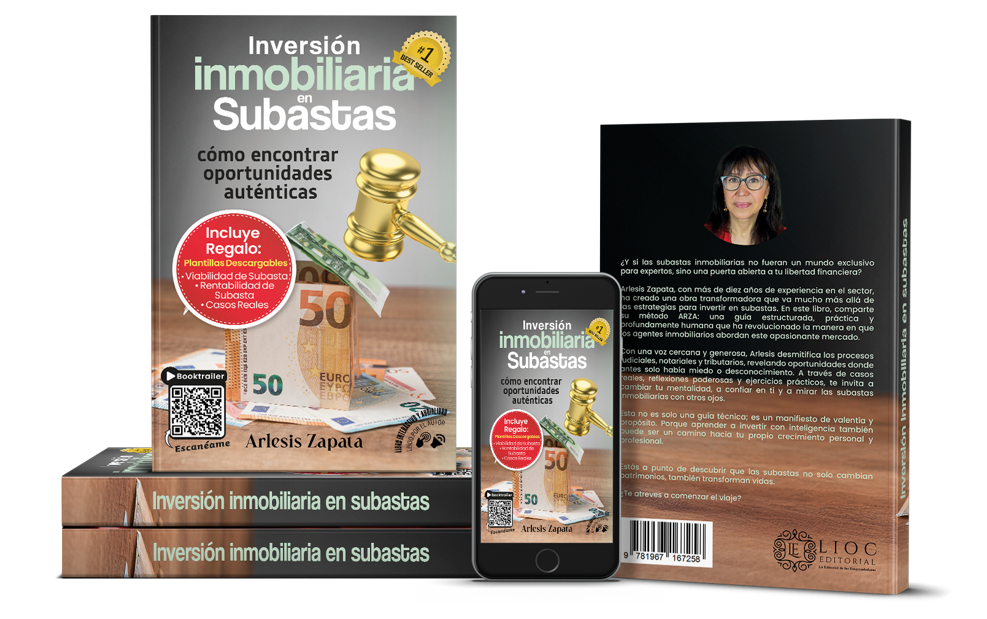 Arlesis Zapata Triunfa en Amazon con su Bestseller ‘Inversión Inmobiliaria en Subastas’