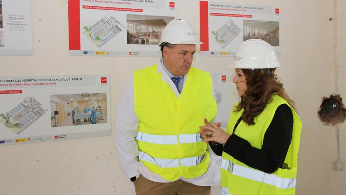 Avances en la Modernización del Hospital Clínico San Carlos por la Comunidad de Madrid