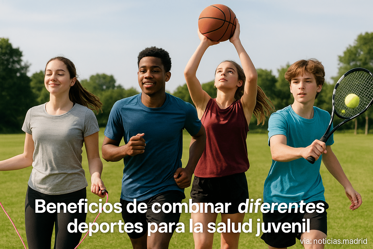 Beneficios de combinar diferentes deportes para la salud juvenil
