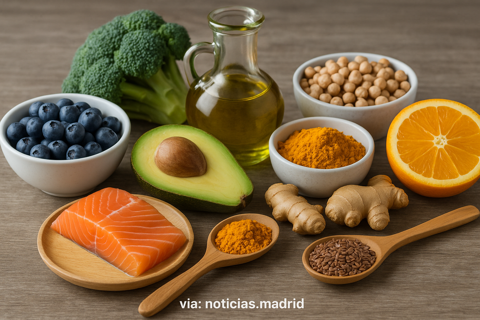 Claves dietéticas para reducir inflamación y promover la salud