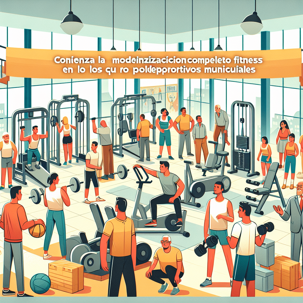 Comienza la Modernización Completa del Equipamiento Fitness en los Cuatro Polideportivos Municipales