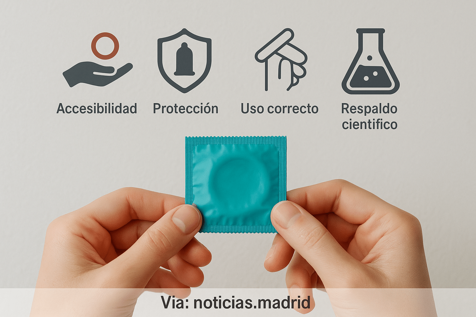 Cuatro pilares del preservativo: accesibilidad, protección, uso correcto y respaldo científico