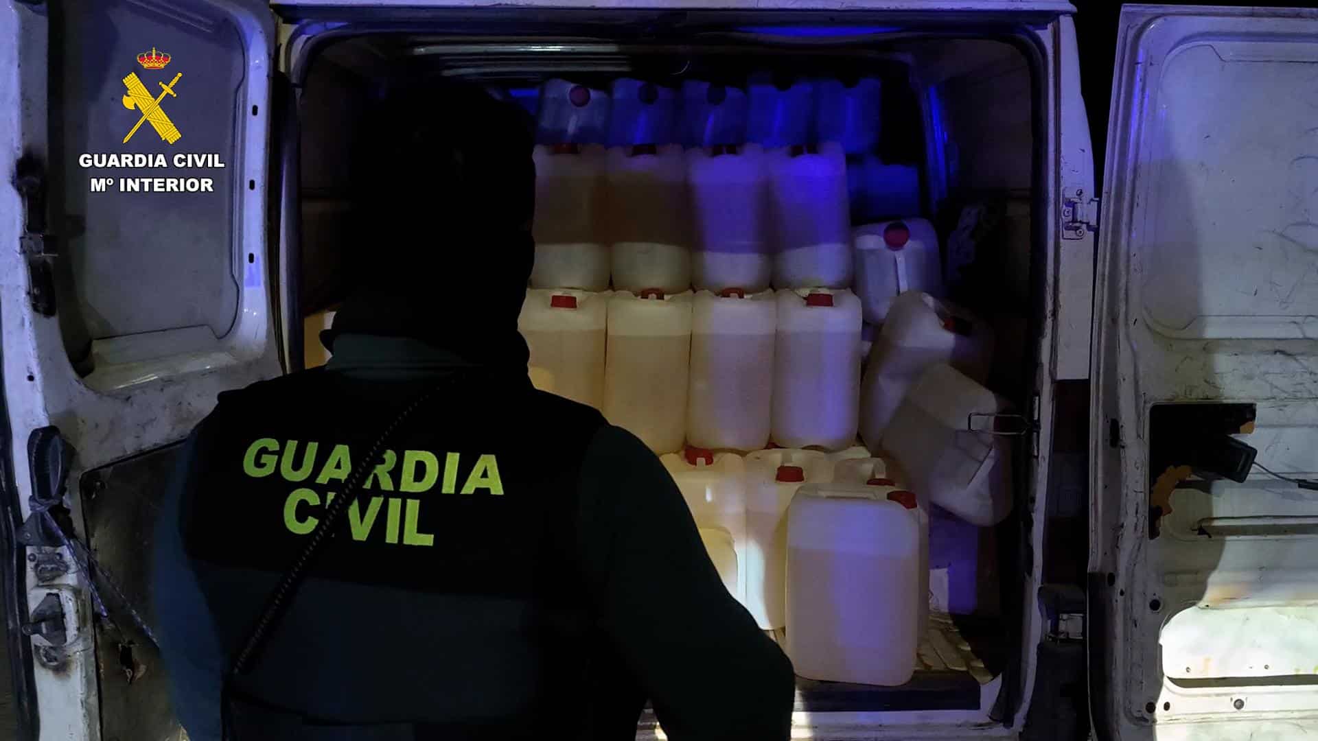 Desarticulada una organización criminal que brindaba apoyo logístico al narcotráfico en el sur peninsular