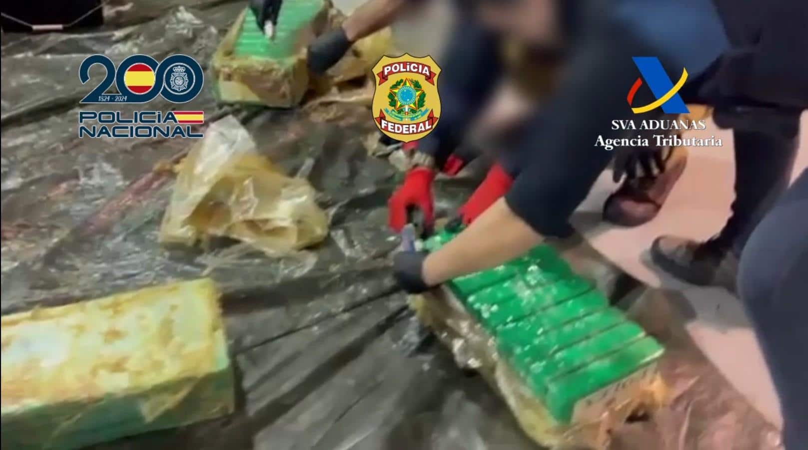 Desarticulan una red criminal que ingresaba cocaína en mármol a través del aeropuerto Madrid-Barajas en operación conjunta internacional