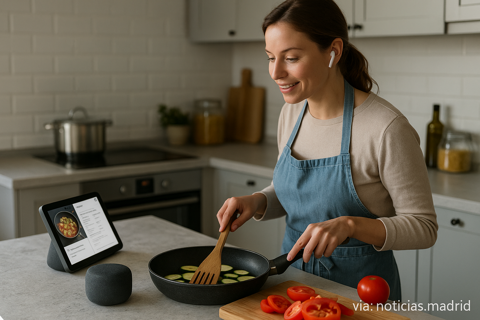 Domina la Cocina con Comandos de Voz y Recetas Interactivas para una Experiencia Innovadora