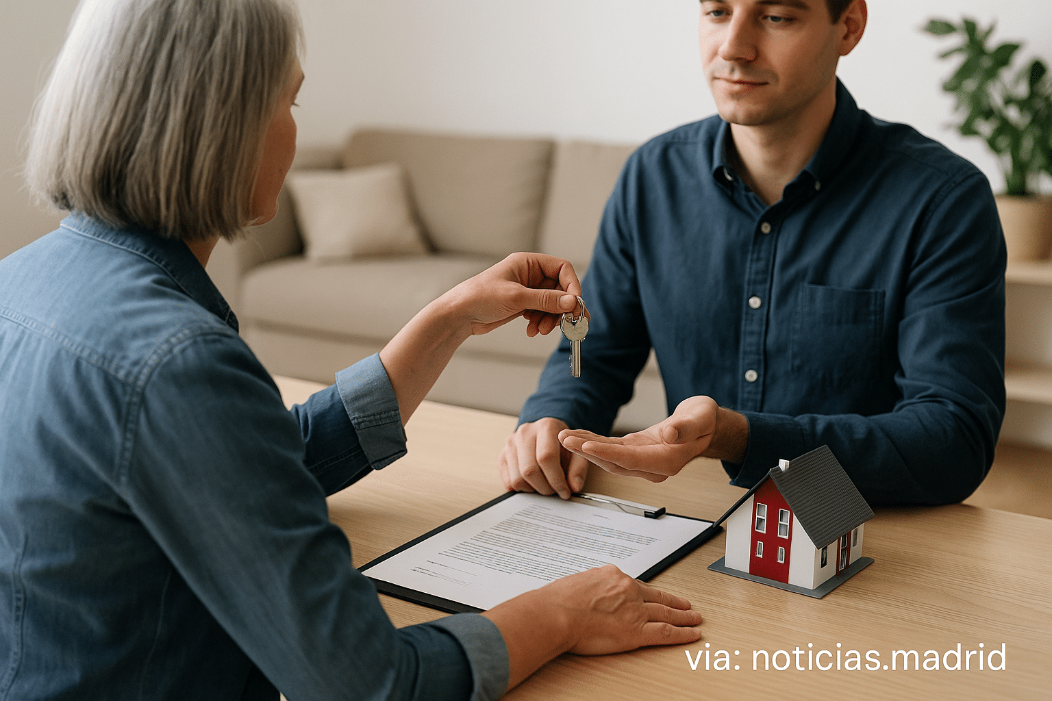 Donación de tu vivienda habitual a tu hijo sin pagar IRPF si tienes más de 65 años