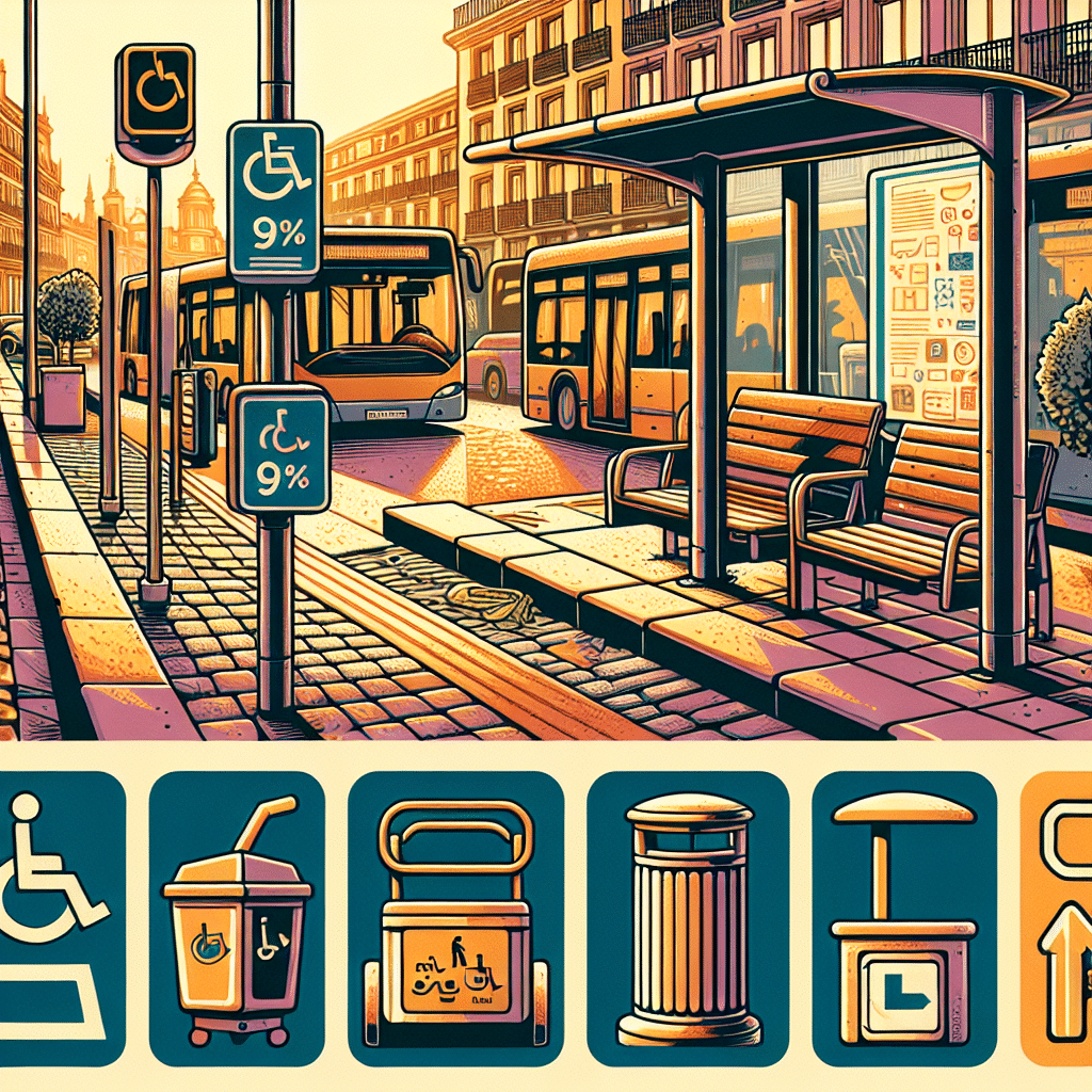 El 90% del Mobiliario Urbano de Madrid Cumplirá la Normativa de Accesibilidad a Finales de Año