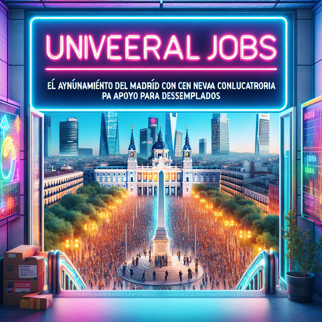 El Ayuntamiento de Madrid impulsa el empleo con nueva convocatoria de apoyo para desempleados