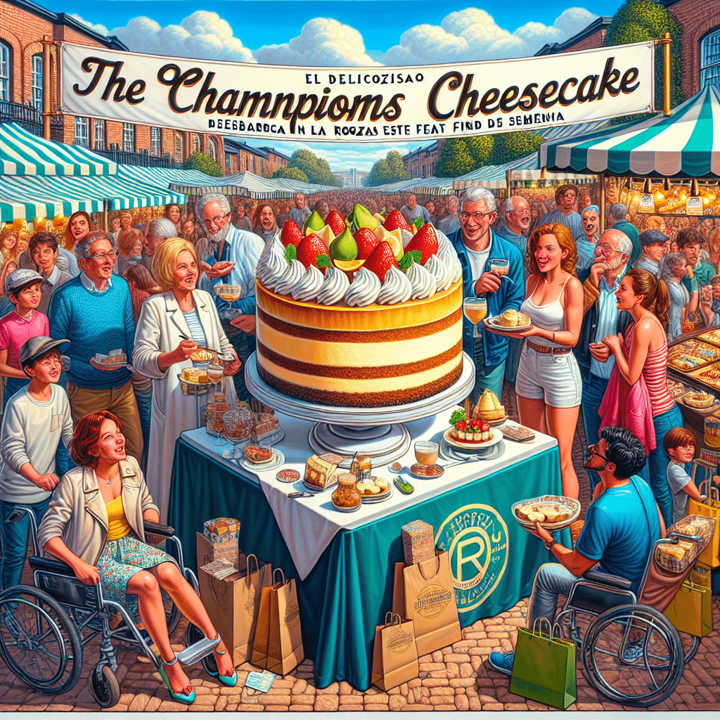 El Delicioso ‘The Champions Cheesecake’ Desembarca en Las Rozas Este Fin de Semana