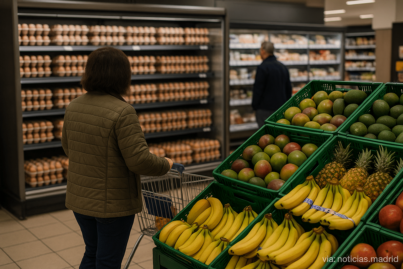 El IPC revela un aumento del 30% en los huevos y casi un 12% en las frutas tropicales, impulsando los costos en la alimentación