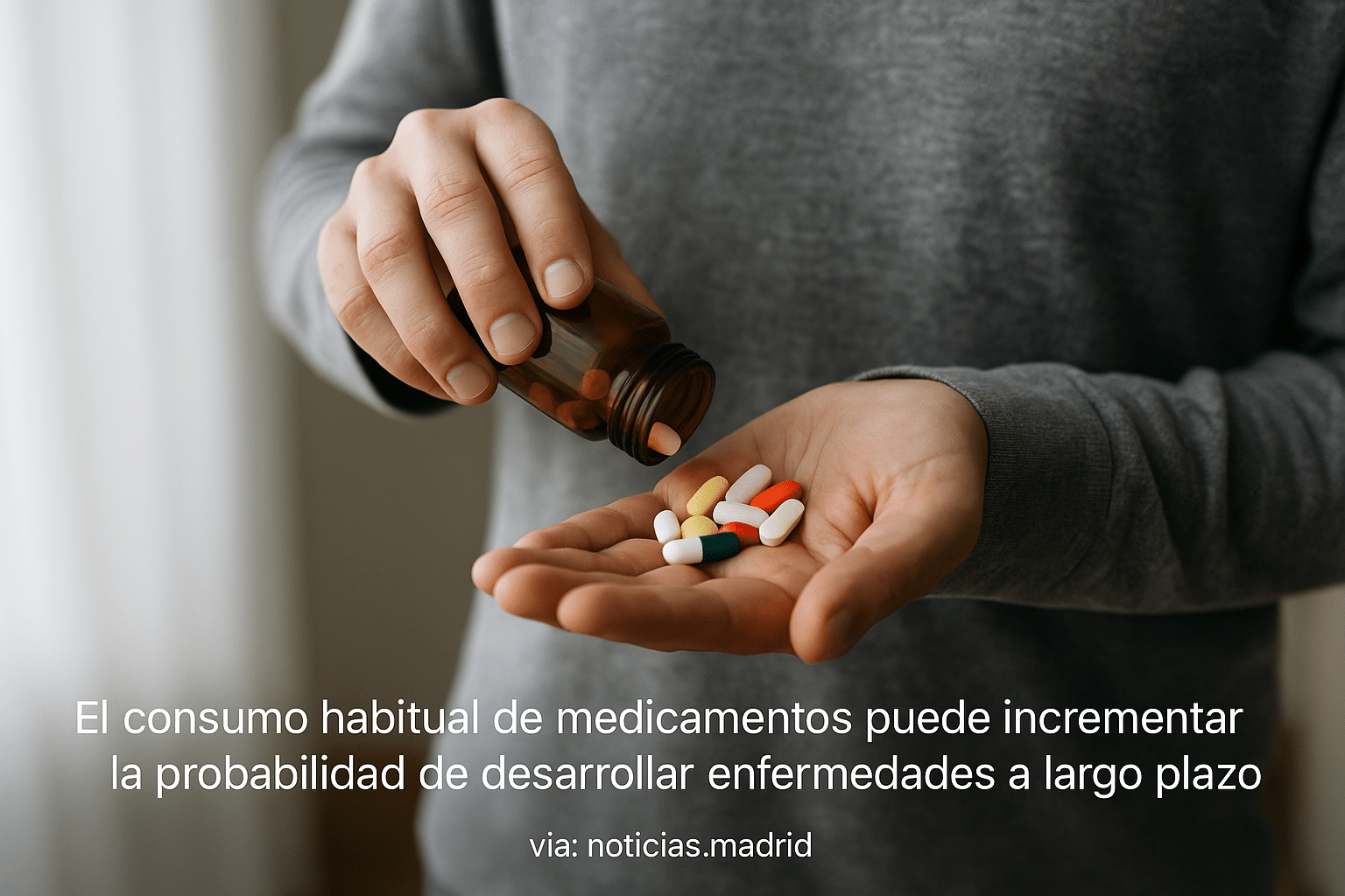 El consumo habitual de medicamentos puede incrementar la probabilidad de desarrollar enfermedades a largo plazo