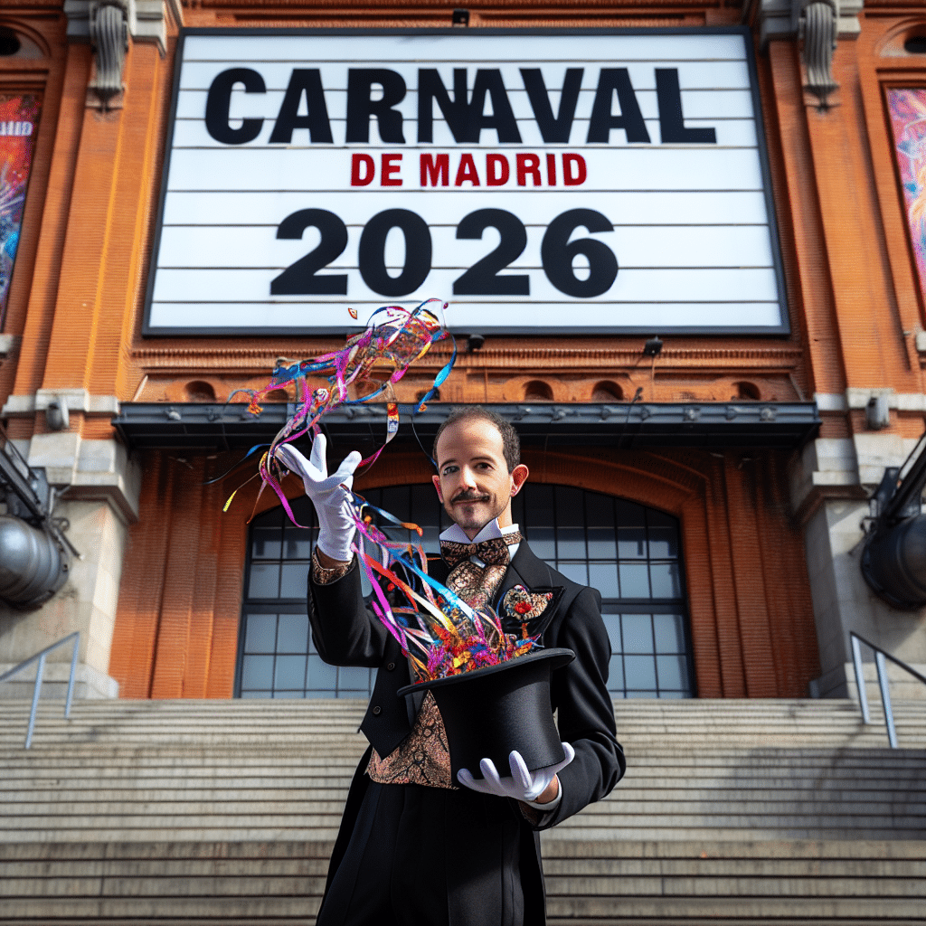 El ilusionista Jorge Blass inaugurará el Carnaval de Madrid 2026 en Matadero Madrid