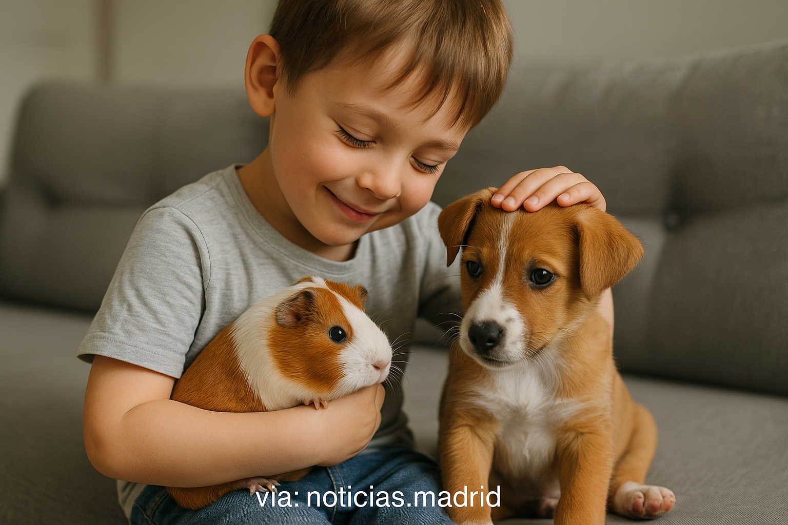 El impacto positivo de los pequeños animales domésticos en el bienestar emocional de los niños