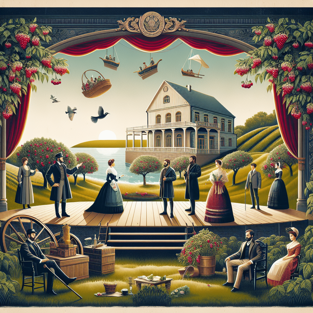 El teatro Fernán Gómez celebra el estreno de ‘El jardín de los cerezos’ de Chéjov