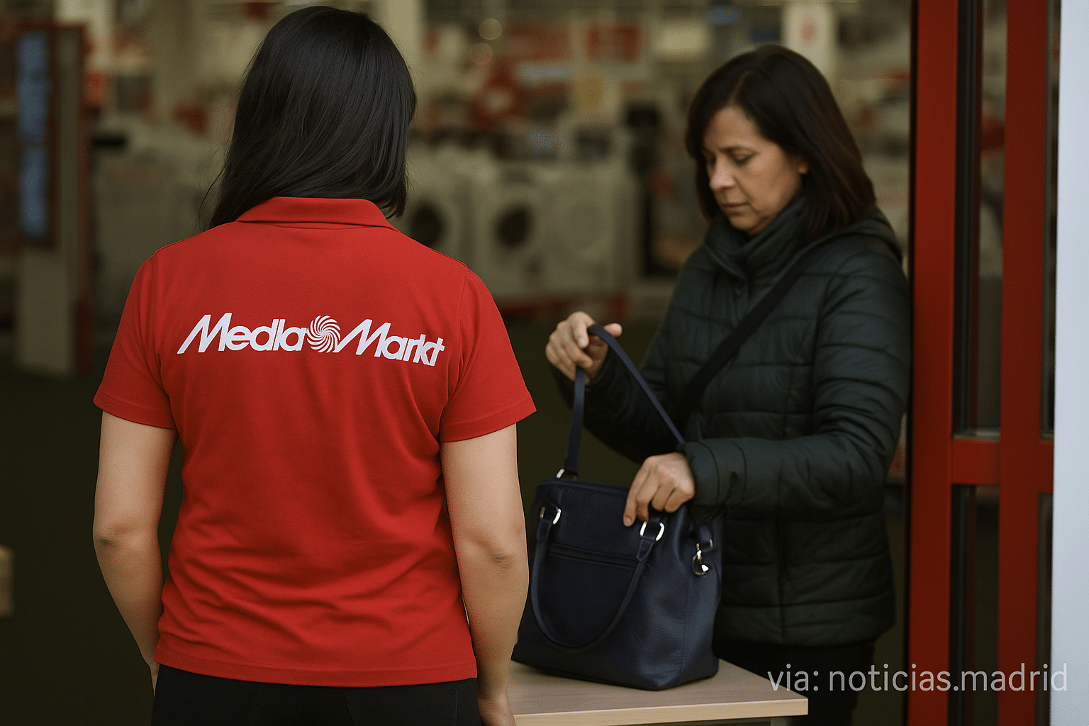 Empleada de MediaMarkt gana demanda por Registro de bolso y recibe 7.251 € en indemnización