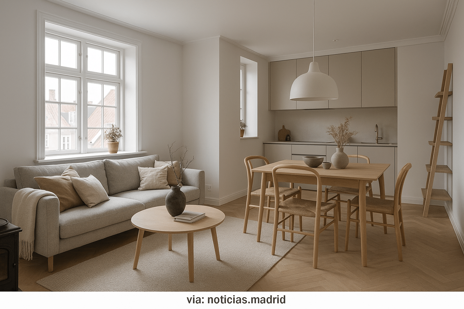 Encanto Escandinavo: Modernidad y Funcionalidad en un Apartamento en Skagen