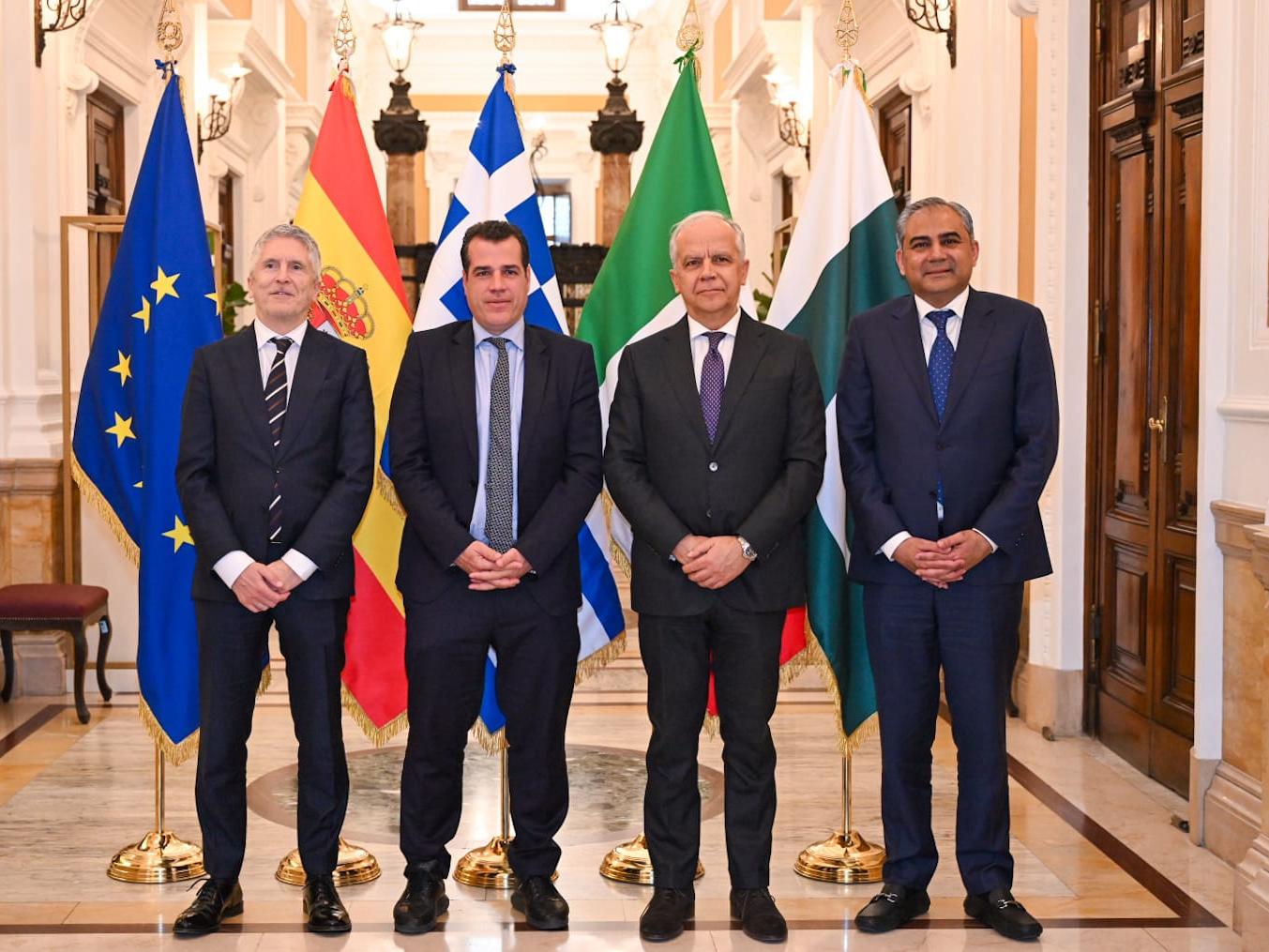 España, Italia y Grecia fortalecen la colaboración con Pakistán en materia migratoria durante reunión en Roma