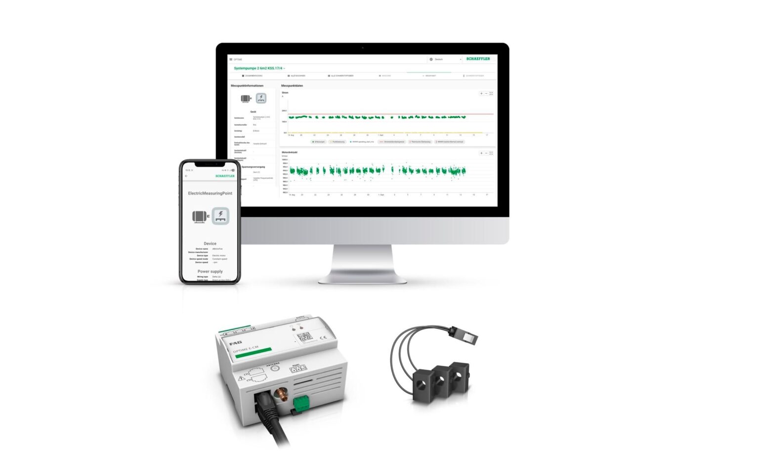 Expansión del Portafolio OPTIME: Schaeffler Lanza FAG OPTIME E-CM para Monitoreo Avanzado de Sistemas Eléctricos