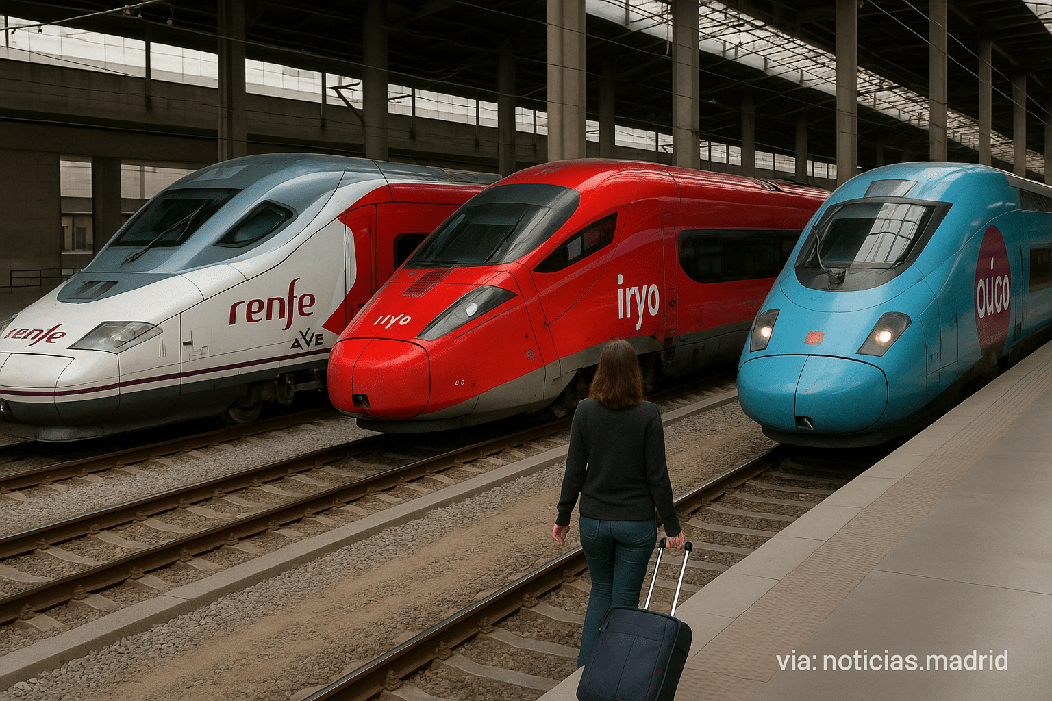 Facua advierte a Renfe, Iryo y Ouigo que las limitaciones de velocidad de Adif no eximen de indemnización a los viajeros
