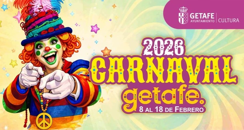 Getafe Anuncia un Carnaval 2026 Repleto de Música, Humor y Color del 8 al 18 de Febrero