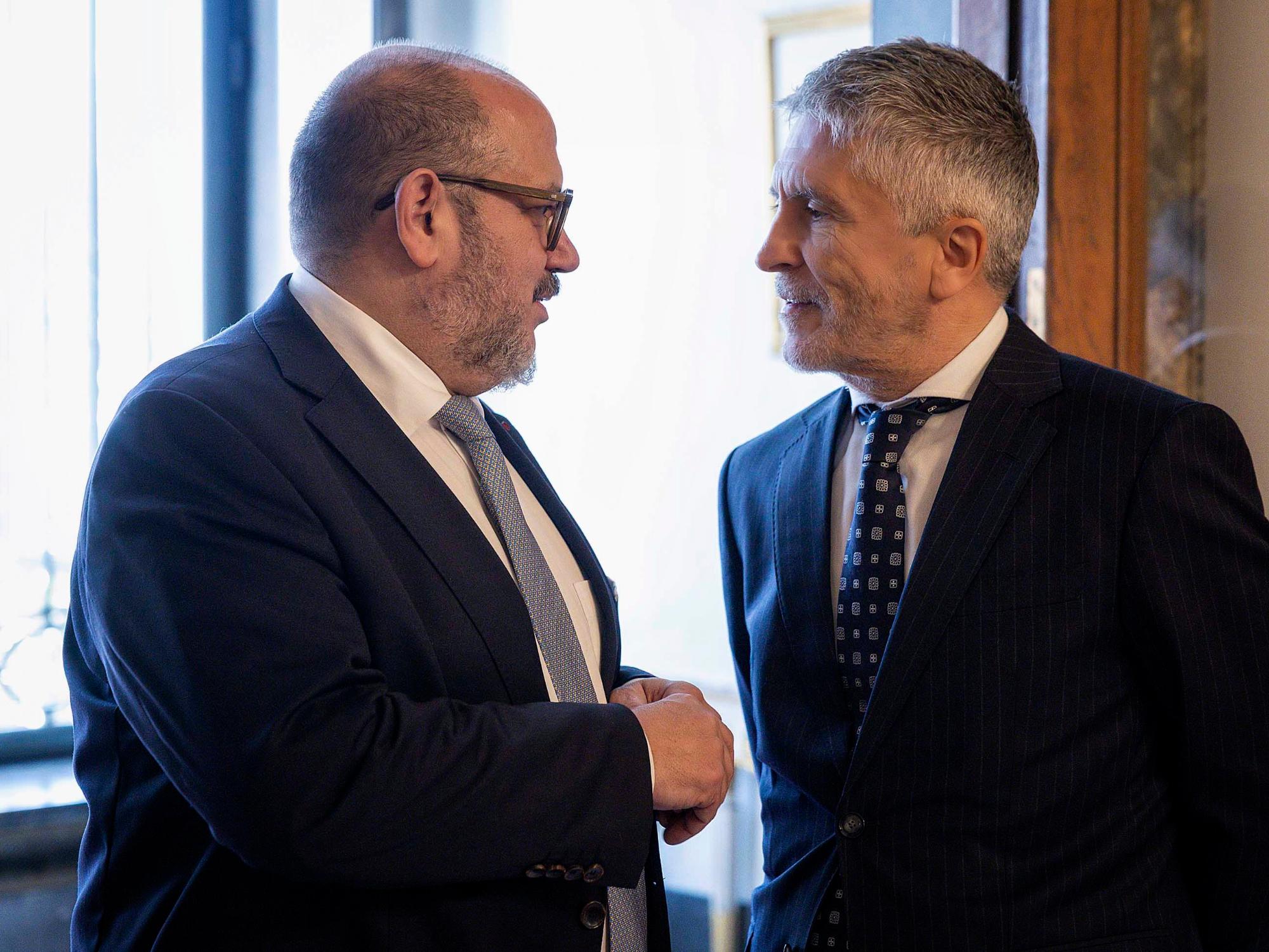 Grande-Marlaska resalta la colaboración sólida entre España y Bélgica contra el terrorismo y el crimen organizado