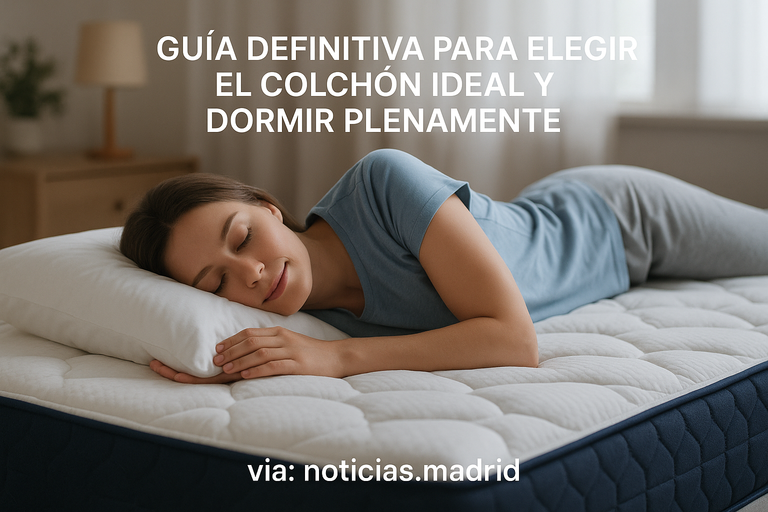 Guía Definitiva para Elegir el Colchón Ideal y Dormir Plenamente