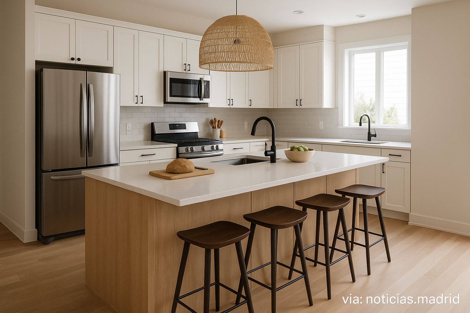 Guía para Dimensionar y Optimizar una Isla de Cocina según su Función y Espacio Disponible