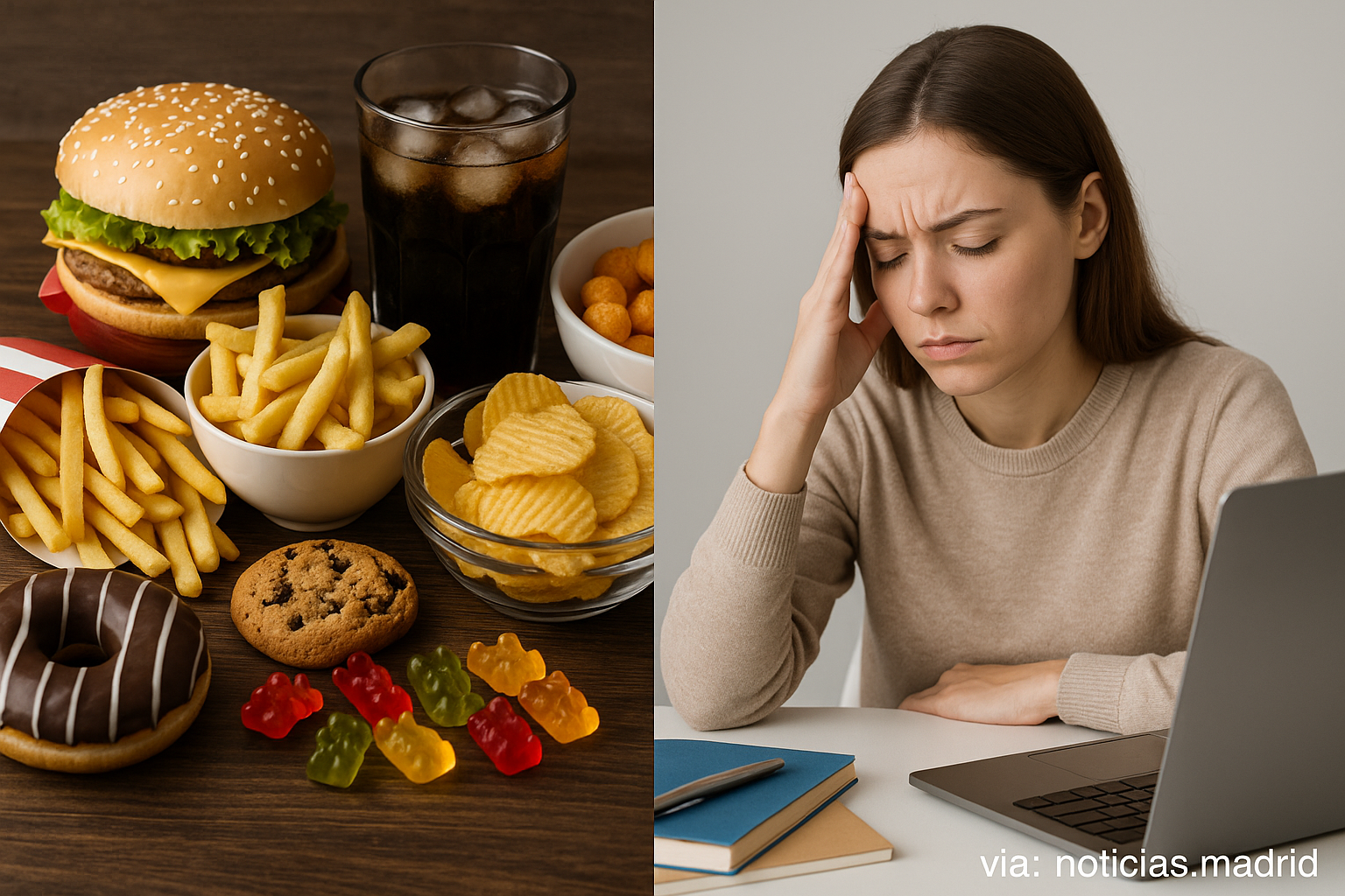 Hábitos alimenticios nocivos para el cerebro y estrategias respaldadas por expertos para potenciar la concentración