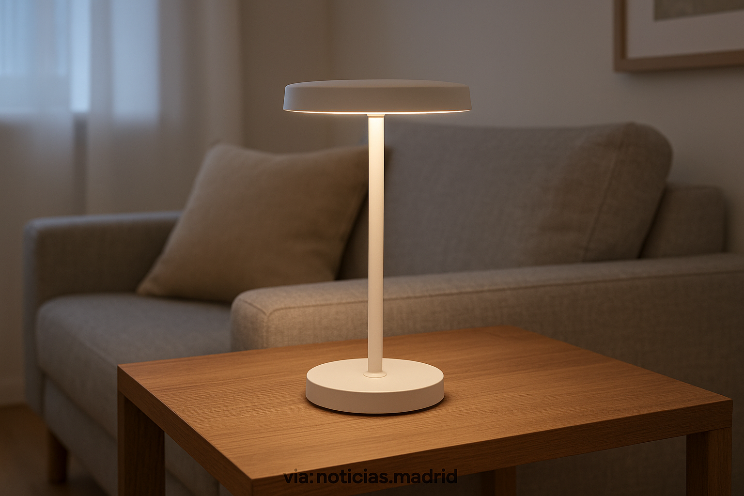 Ilumina tu hogar con estilo: Lámpara LED Inalámbrica y Recargable de Diseño Minimalista en Lidl con 20% de Descuento